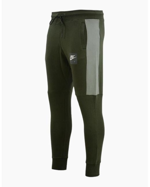 Nike Gray Air Full Tracksuits Full Zip Fleece Hoodie Jogger Gym Sportswear for men