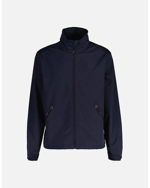 Gant Blue Soft Shell Jacket Evening for men