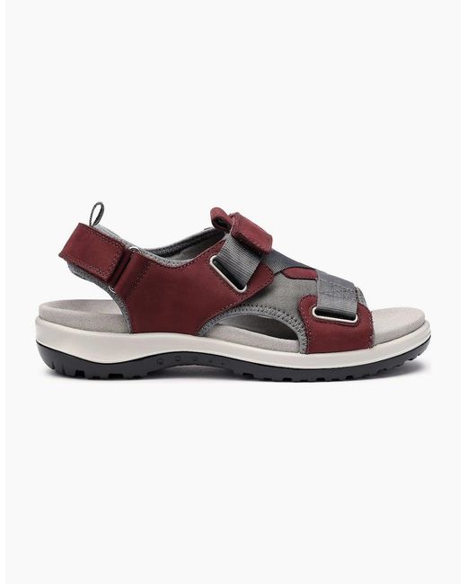 Hotter Red Pursue Sandals
