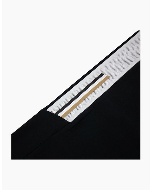 Boss Black Boss X Matteo Berrettini Tracksuit Bottoms With Contrast Tape And Branding 001 for men