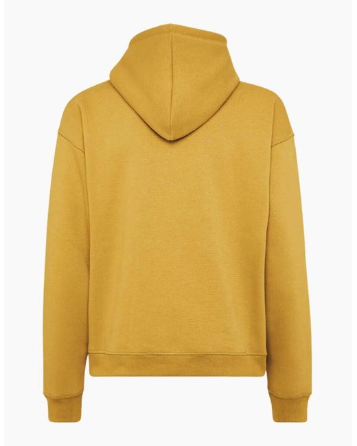 DSquared² Yellow Icon New Generation Relax Fit Sweatshirt Sunflower for men