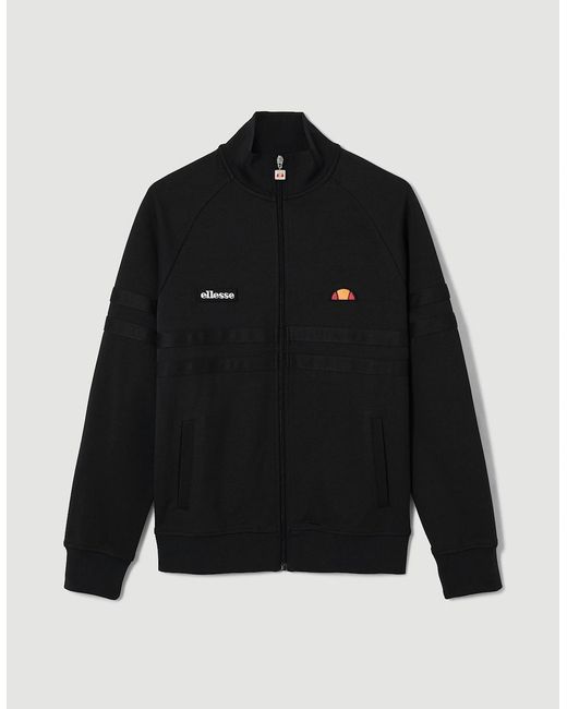 Ellesse Black Rimini Track Jacket for men
