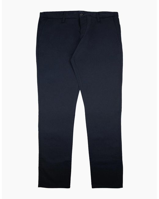 Armani Jeans Blue Slim Fit Chino Trouser Sa29 for men