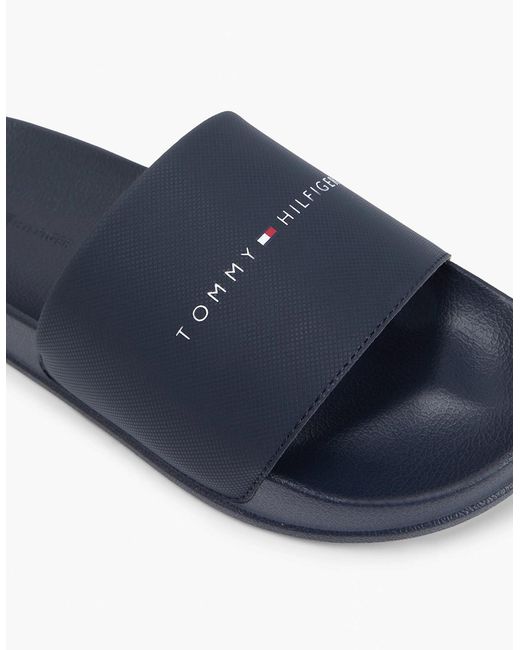 Tommy Hilfiger Blue Core Th Pool Sliders for men