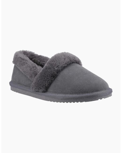 Hush Puppies Gray Ariel Slippers