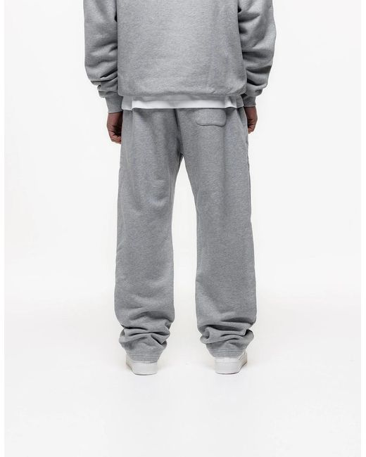 Magrit Gray Core Puff Printed Joggers for men