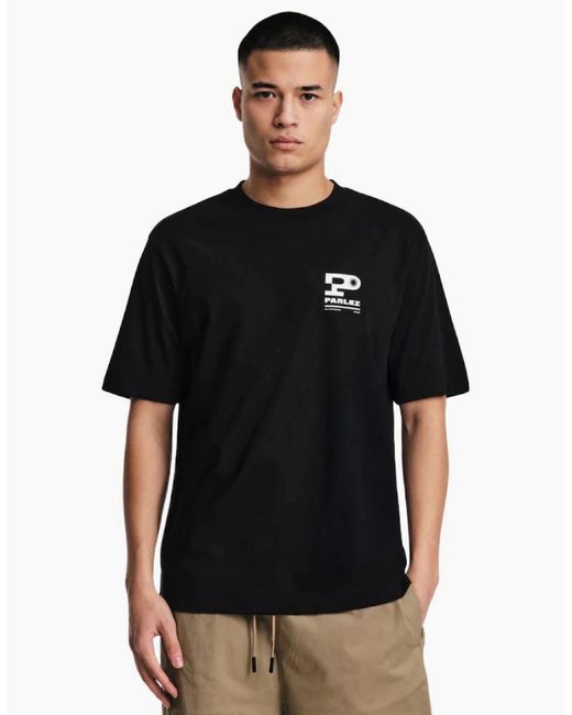 Parlez Black Complex T-Shirt for men