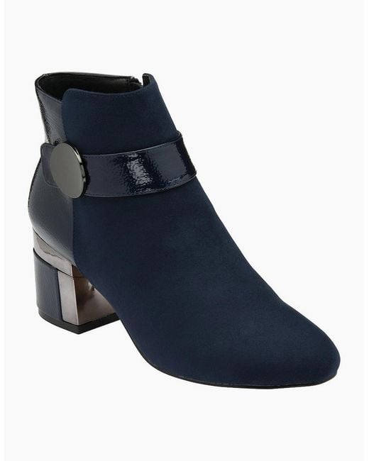 Lotus Blue Kirsty Ankle Boots
