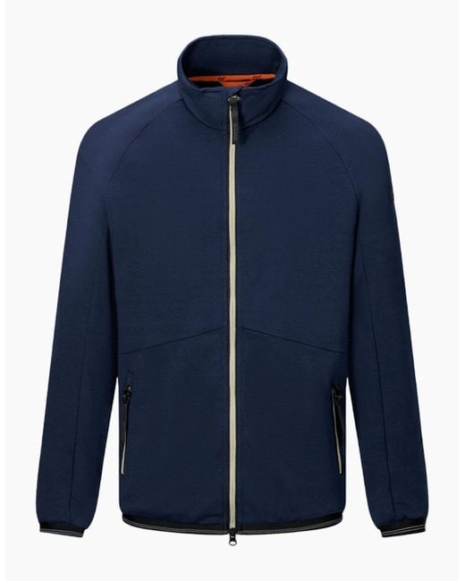 Regatta Blue Malton Full Zip Fleece Jacket for men