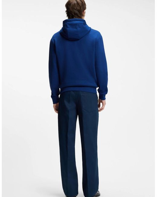 Boss Blue Hugo Dapo Hoody S2-26 498 Open for men