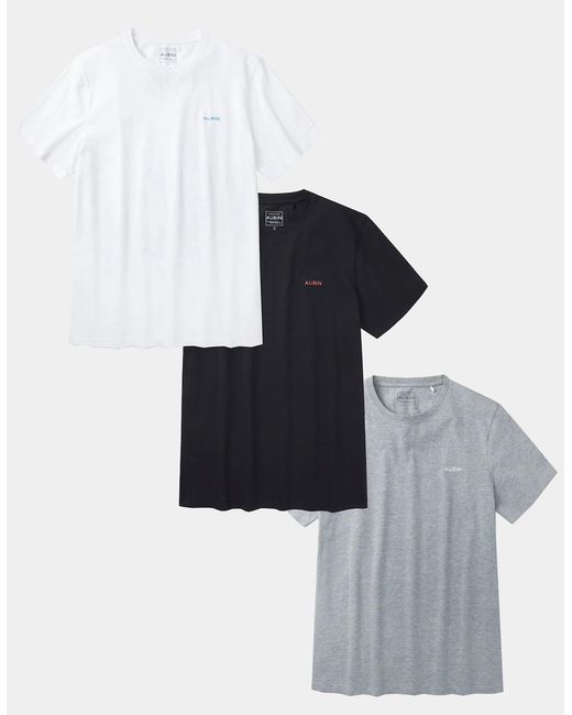 aubi Blue Venn T-Shirt 3 Pack for men