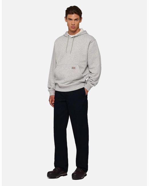 Dickies Gray Everyday Fleece Hoodie for men