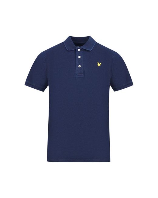 Lyle & Scott Blue Lyle & Scott Polo Shirt for men