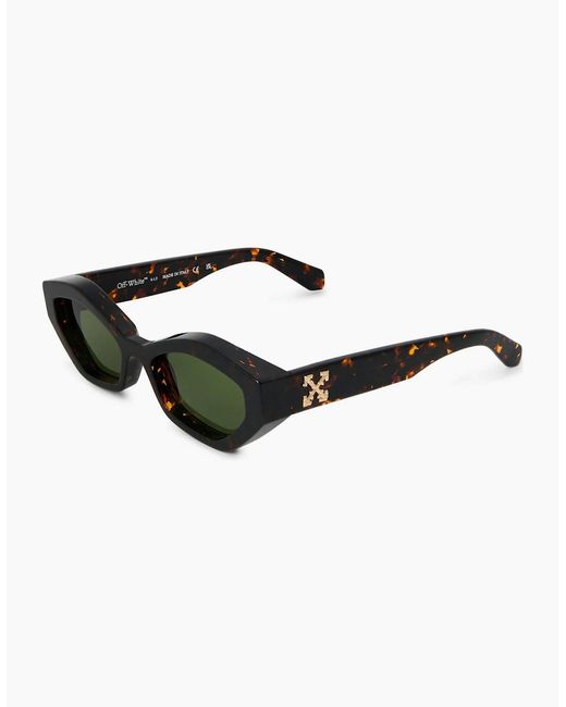 Off-White c/o Virgil Abloh Black Off Hilo Sunglasses for men