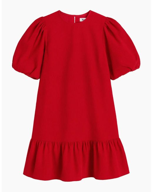 Ro&zo Red Baby Cord Mini Dress
