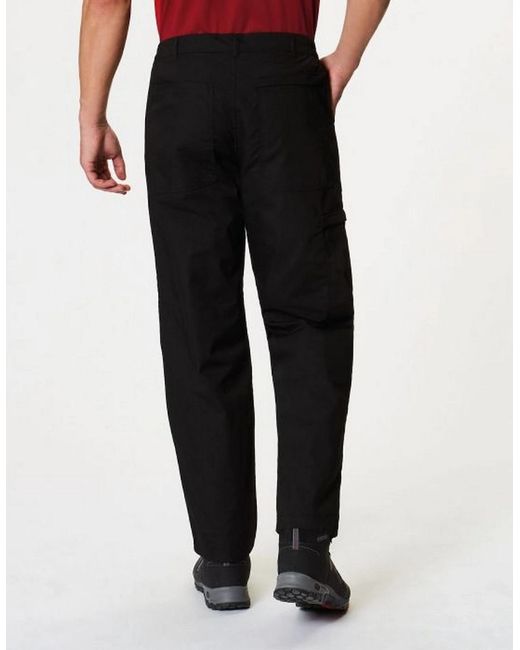 Regatta Black Professional Sports New Lined Action Trousers for men
