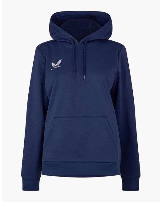 Castore Blue Overhead Hoodie