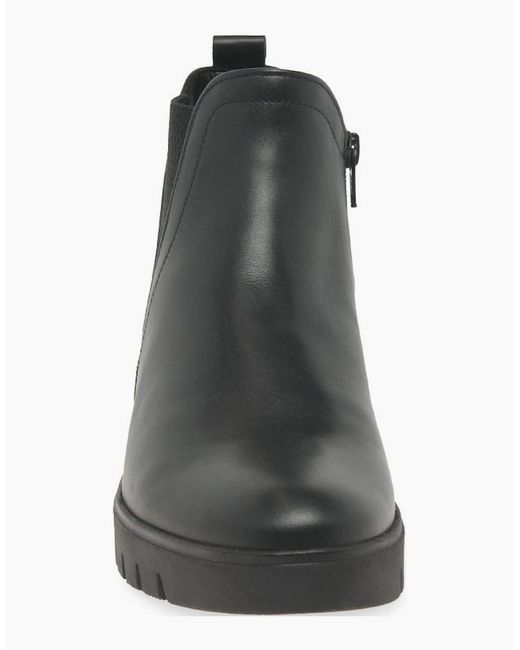 Gabor Black Dublin Chelsea Boots