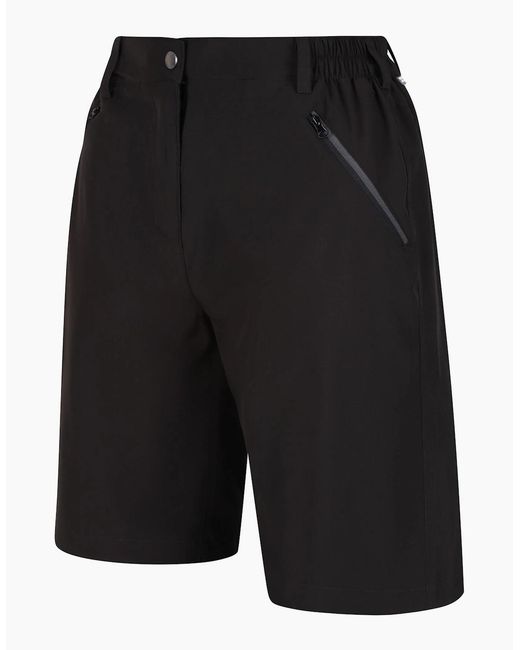 Regatta Black Ladies Xert Stretch Shorts