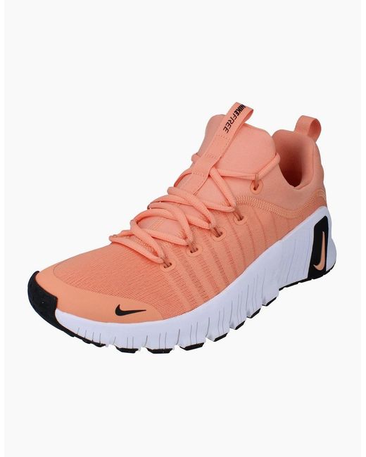 Nike White Free Metcon 6 Trainers Fj7127 800 for men