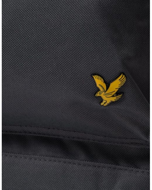 Lyle & Scott Gray Lyle & Scott Backpack for men