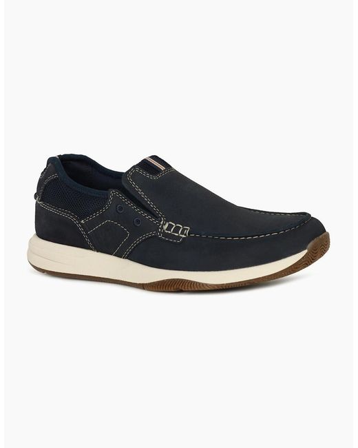 Clarks Blue Sailview Step Shoes for men
