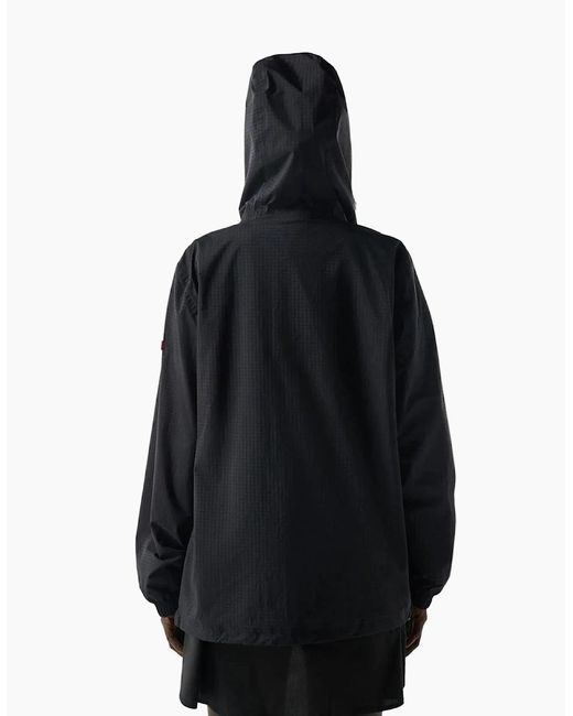 Hunter Black Packable Rain Adults Rain Jacket