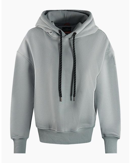 Parajumpers Gray Githa Plain Shark Oversized Hoodie