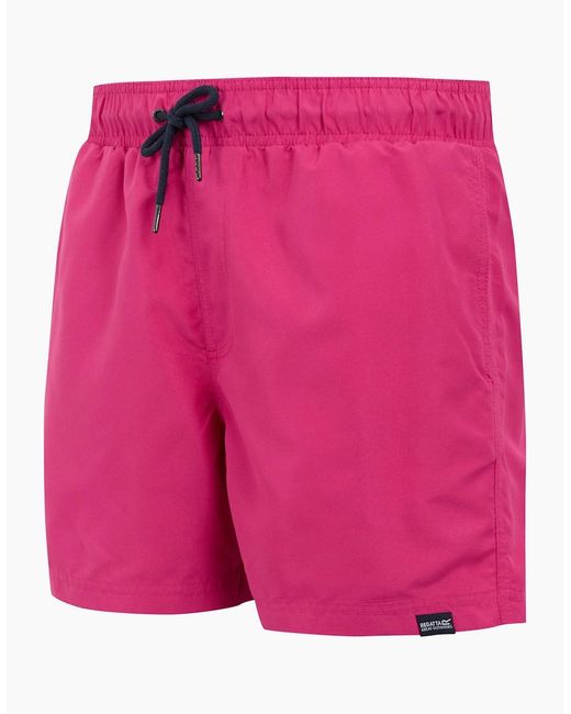 Regatta Pink Mawson Ii Swim Shorts for men