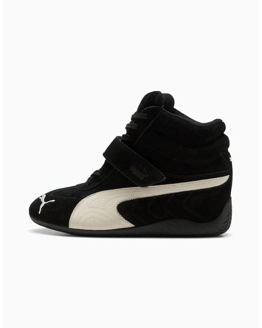 PUMA Black Speedcat Wedge Og Suede Trainers