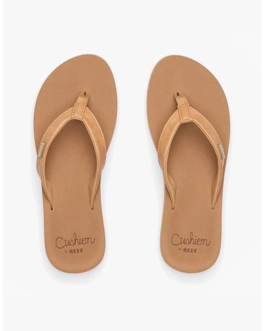 Reef Natural Baja Sands Toe-Post Sandals Almond