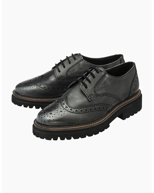 Ravel Black Walsh Brogues