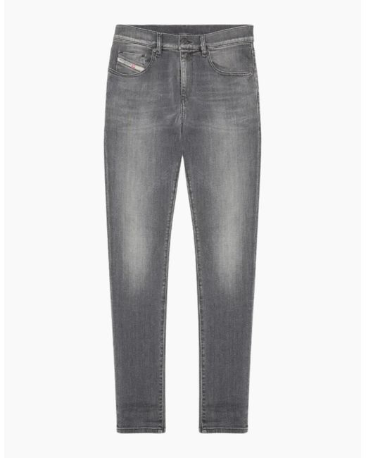 DIESEL Gray 2019 D-Strukt Wash Jeans for men
