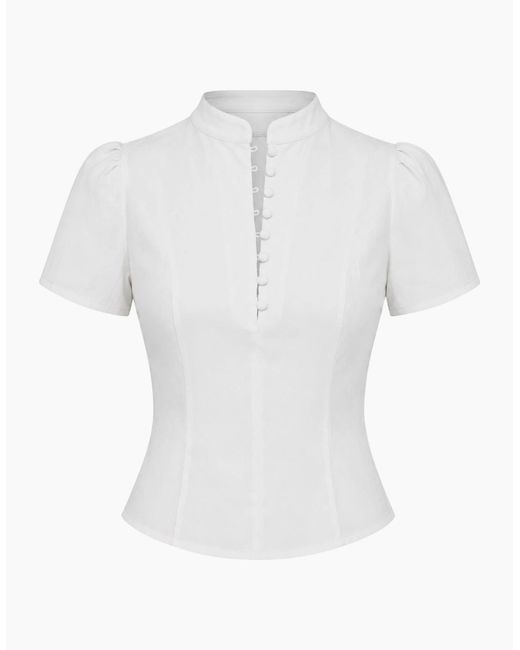 No Emotions UK Natural The Elsa Top