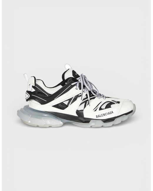 Balenciaga Metallic Track Sneaker Clear Sole
