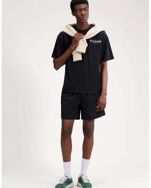 Ellesse Black Dal 1959 Tee for men