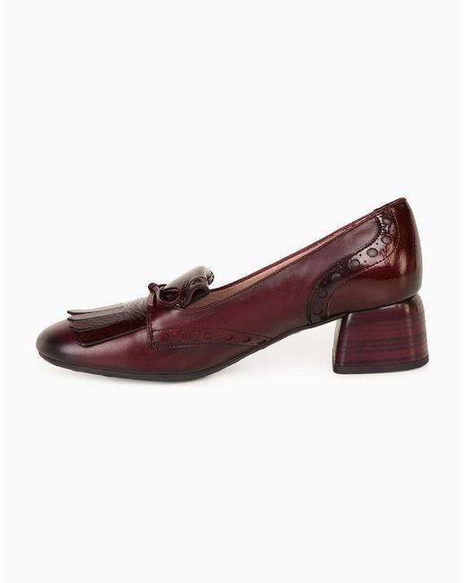 Hispanitas Brown Varsovia Court Shoes