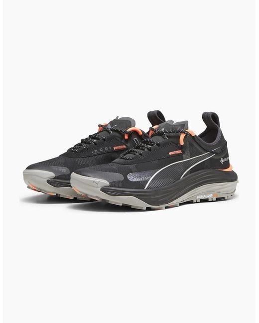 PUMA Black Voyage Nitro 3 Gore-Tex Wn Trail Running Shoes