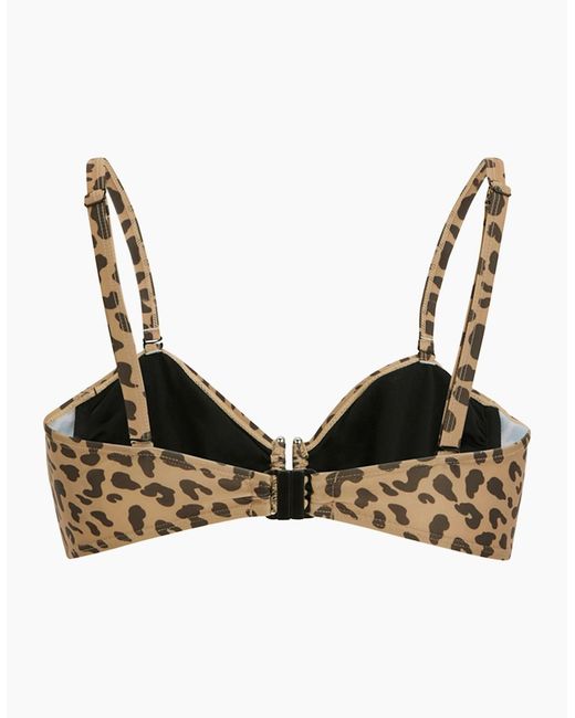 Regatta Natural Ladies Aceana Iii Leopard Print Bikini Top