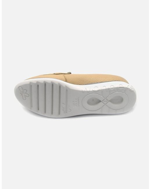 Wonders White Casares A9741 Ladies Loafer