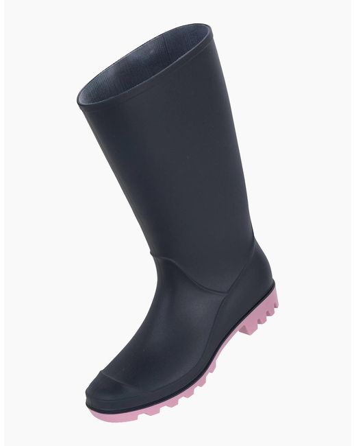 Mountain Warehouse Blue Ladies Splash Wellington Boots