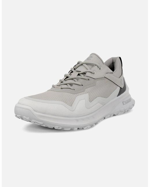 Ecco Gray Ult-Trn Walking Shoes for men