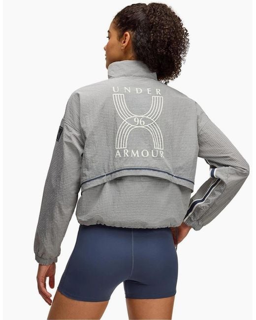 Under Armour Gray Run 96 Jacket