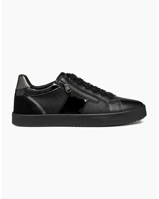 Geox Black D Blomiee E Trainers