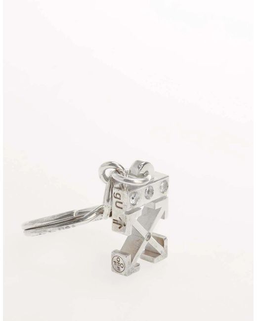 Off-White c/o Virgil Abloh Green Arrow Key Holder for men