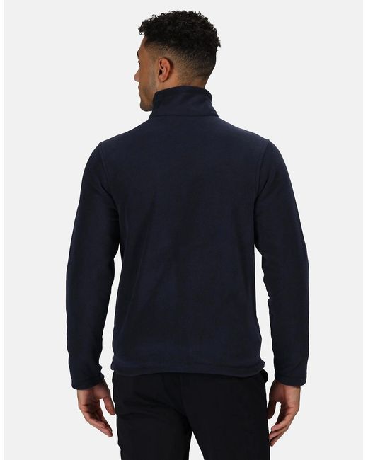 Regatta Blue Professional Plain Micro Fleece Full Zip Jacket (Layer Lite) for men