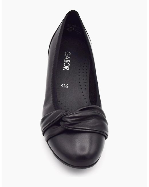 Gabor Blue Racket 3030.02 Slip On Ballet Pump