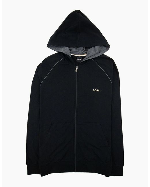 Boss Black Mix & Match Logo Zip Up Jacket 005 for men