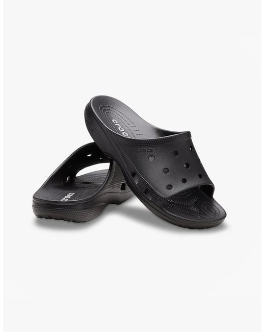 CROCSTM Black Saturday Slide Sliders for men