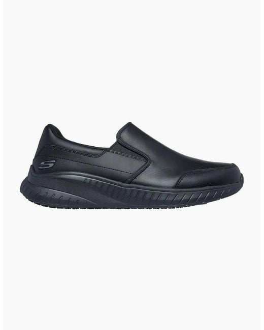 Skechers Blue Work Squad Chaos for men